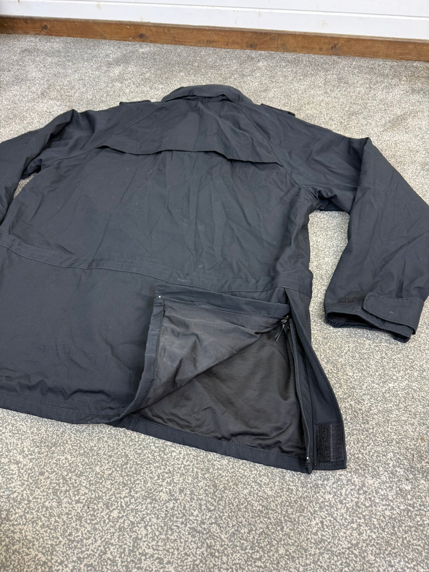 Arktis Avenger Jacket Smock B315 Ripstop Waterproof Black Ex Police Security - X Large