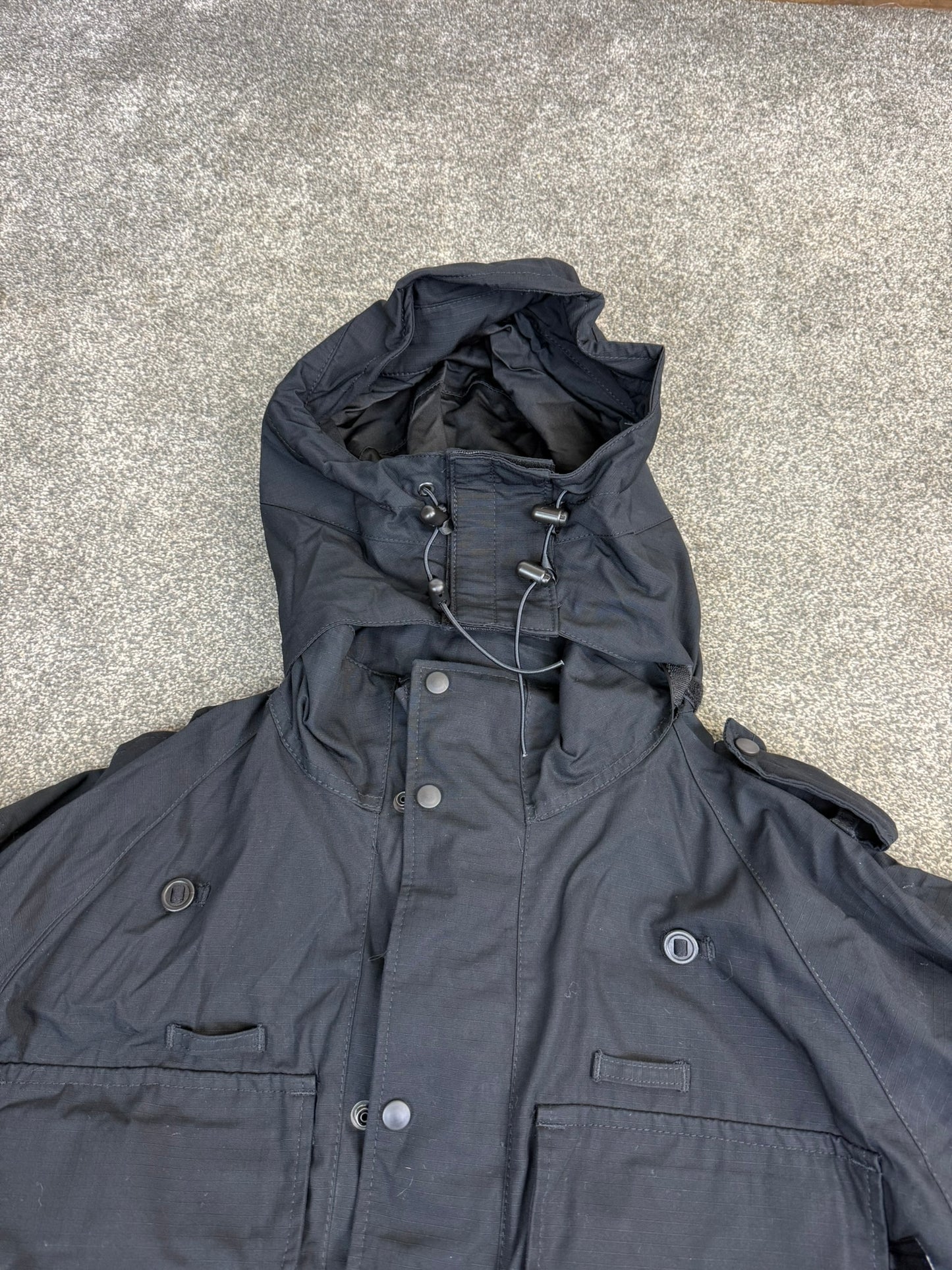 Arktis Avenger Jacket Smock B315 Ripstop Waterproof Black Ex Police Security - X Large