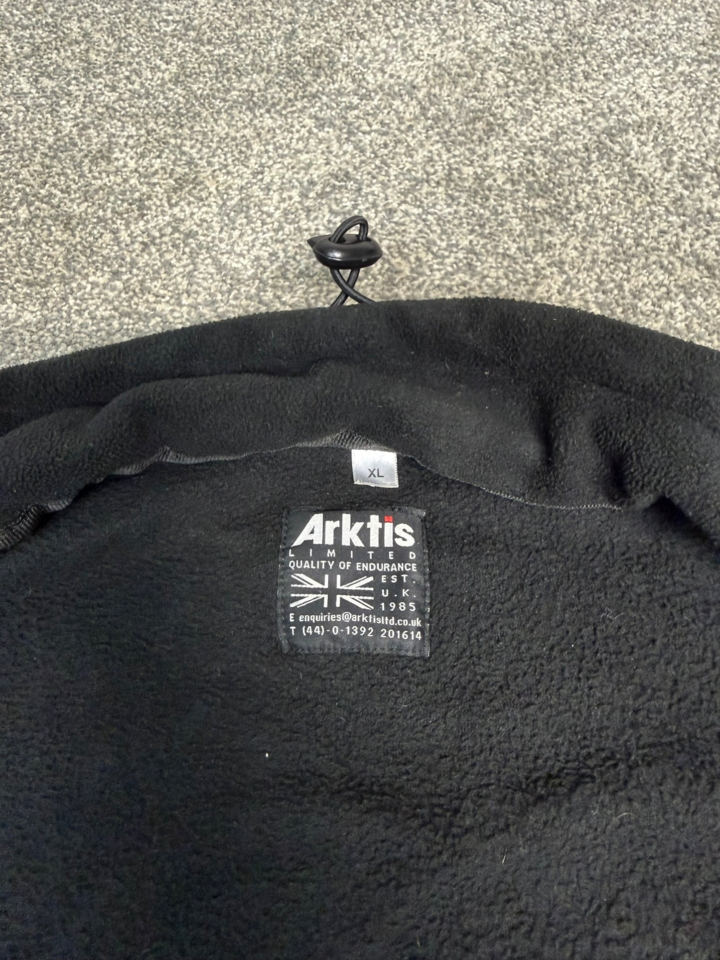 Ex Police Arktis Fleece Black Avenger Liner Walking Hiking Security - X LARGE