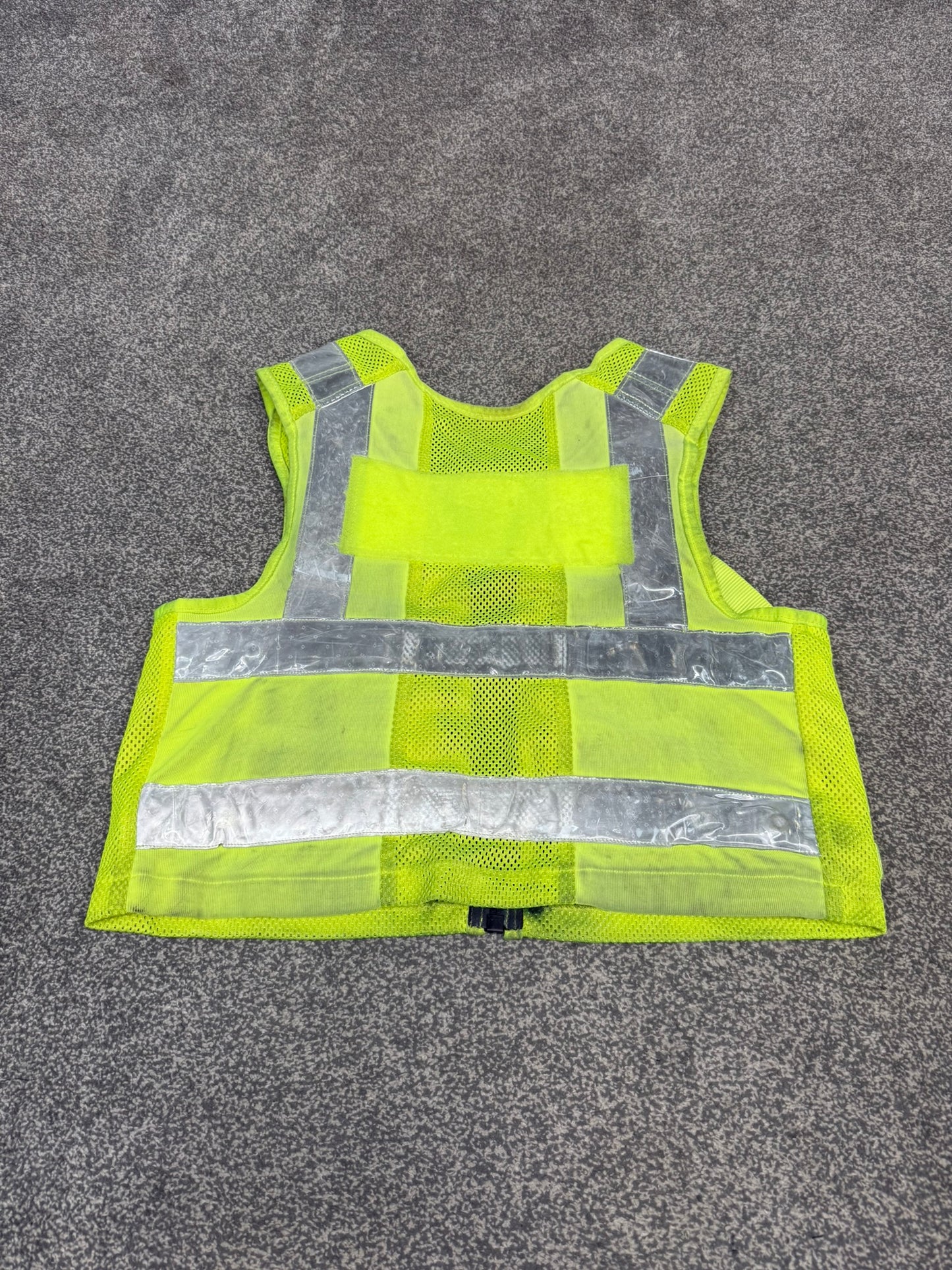 Ex Police Safariland Hi-Vis MOLLE Vest Tactical Security Vest MEDIUM
