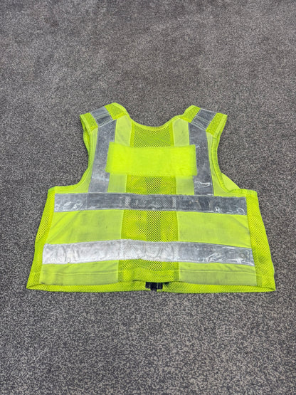 Ex Police Safariland Hi-Vis MOLLE Vest Tactical Security Vest MEDIUM