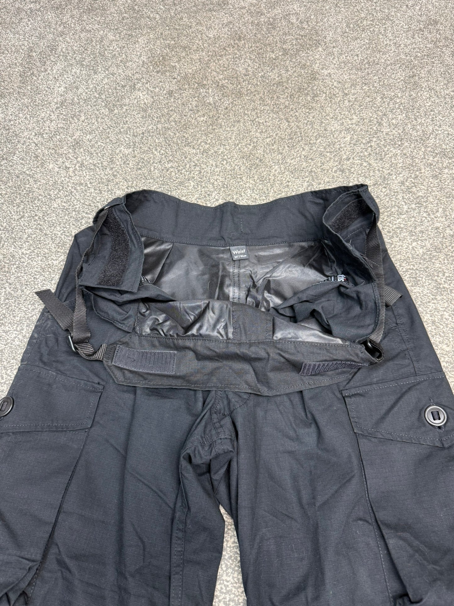 Ex Police Arktis C310 Waterproof Combat Cargo Trousers 34" Security Dog Handler