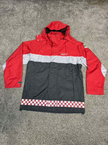 Ex Staffordshire Fire & Rescue Waterproof Jacket Coat - SMALL