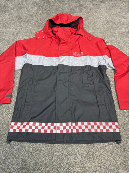 Ex Staffordshire Fire & Rescue Waterproof Jacket Coat - SMALL