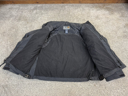 5.11 Tactical Bristol Parka Jacket Waterproof Windproof Ex Police Security - Medium