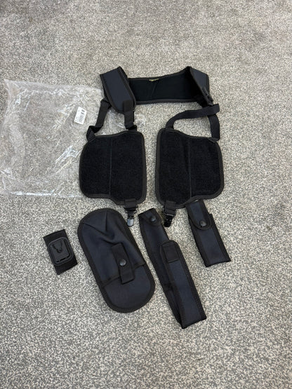 NEW Ex Police Covert Harness Velcro Modular Pouches Security PI Vest