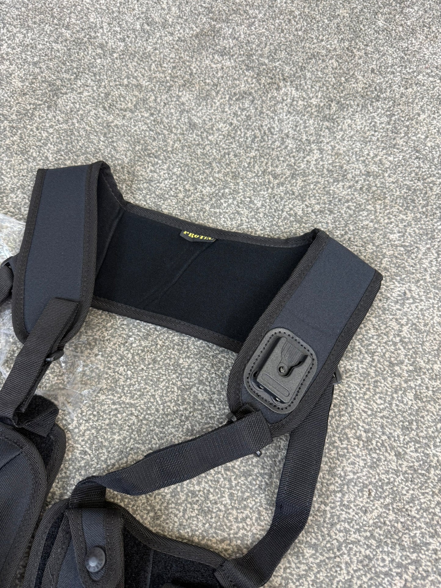 NEW Ex Police Covert Harness Velcro Modular Pouches Security PI Vest