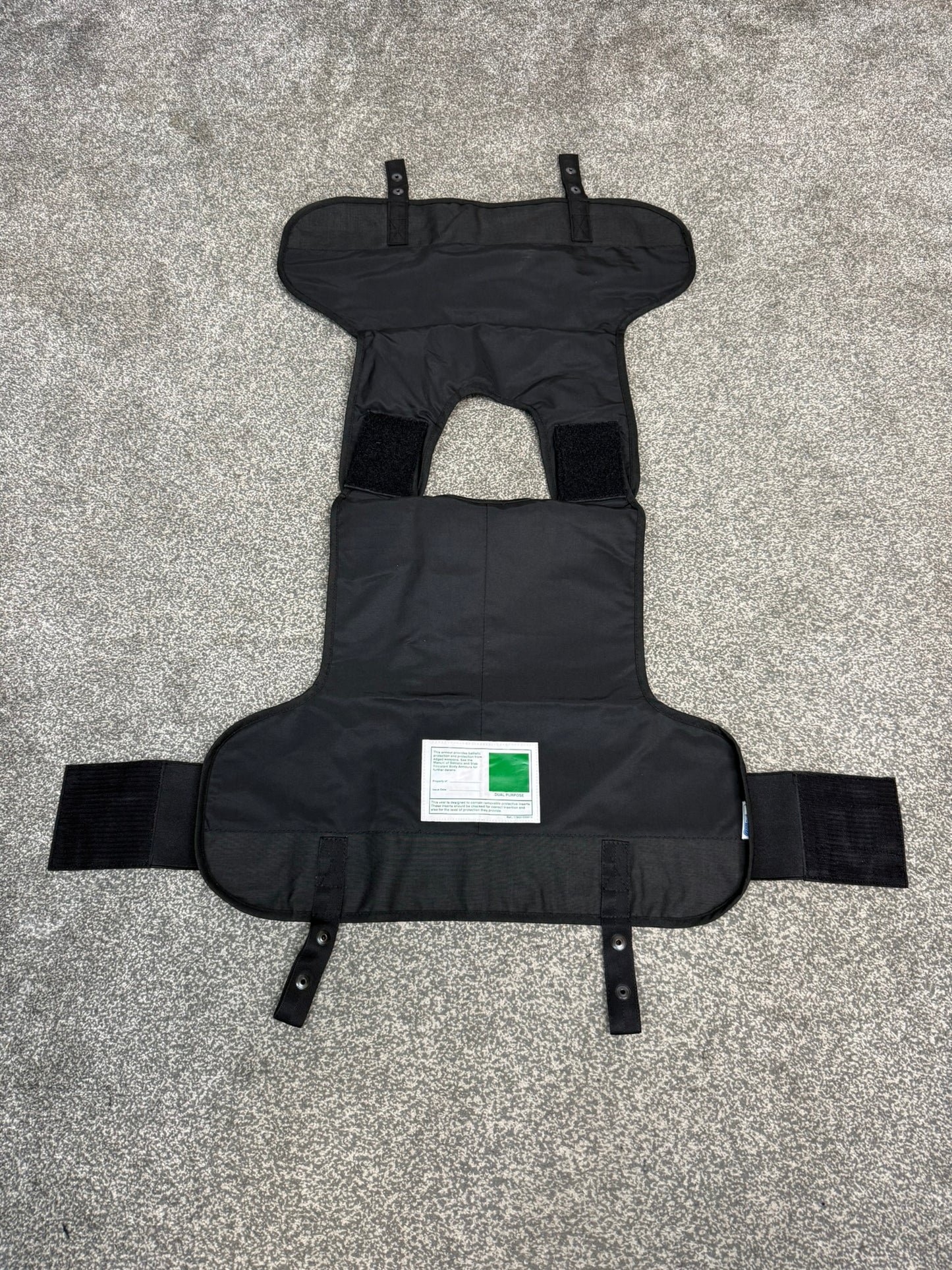 Ex Police Mehler Body Armour Cover BADGED - LARGE TV Film Security Uniform