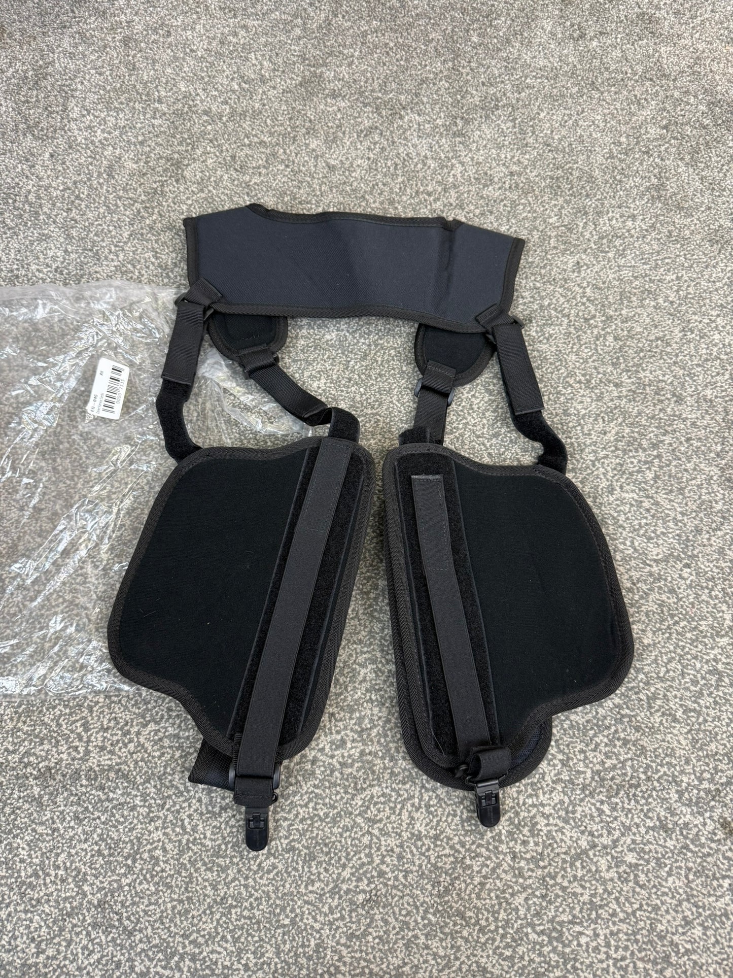 NEW Ex Police Covert Harness Velcro Modular Pouches Security PI Vest
