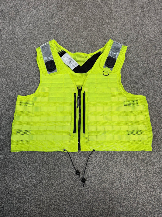 Ex Police Safariland Hi-Vis MOLLE Vest XXL Tactical Security Vest VGC