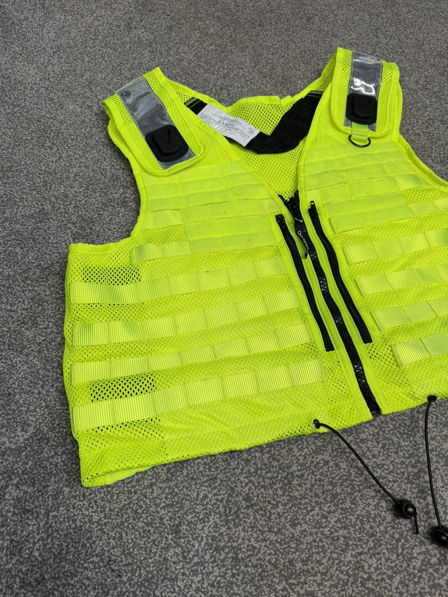 Ex Police Safariland Hi-Vis MOLLE Vest XXL Tactical Security Vest VGC