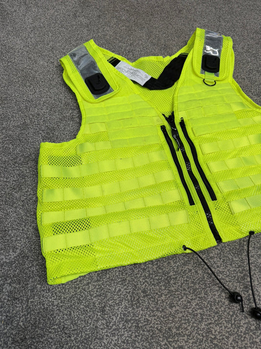 Ex Police Safariland Hi-Vis MOLLE Vest XXL Tactical Security Vest VGC