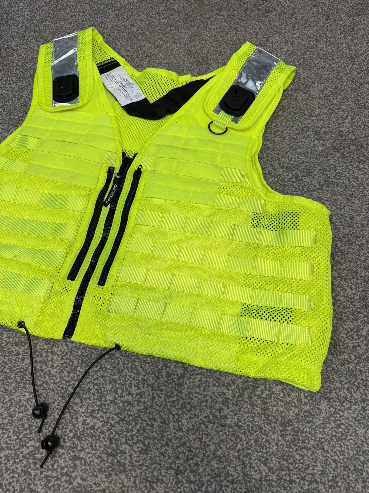 Ex Police Safariland Hi-Vis MOLLE Vest XXL Tactical Security Vest VGC
