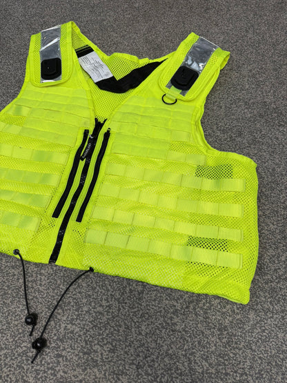 Ex Police Safariland Hi-Vis MOLLE Vest XXL Tactical Security Vest VGC