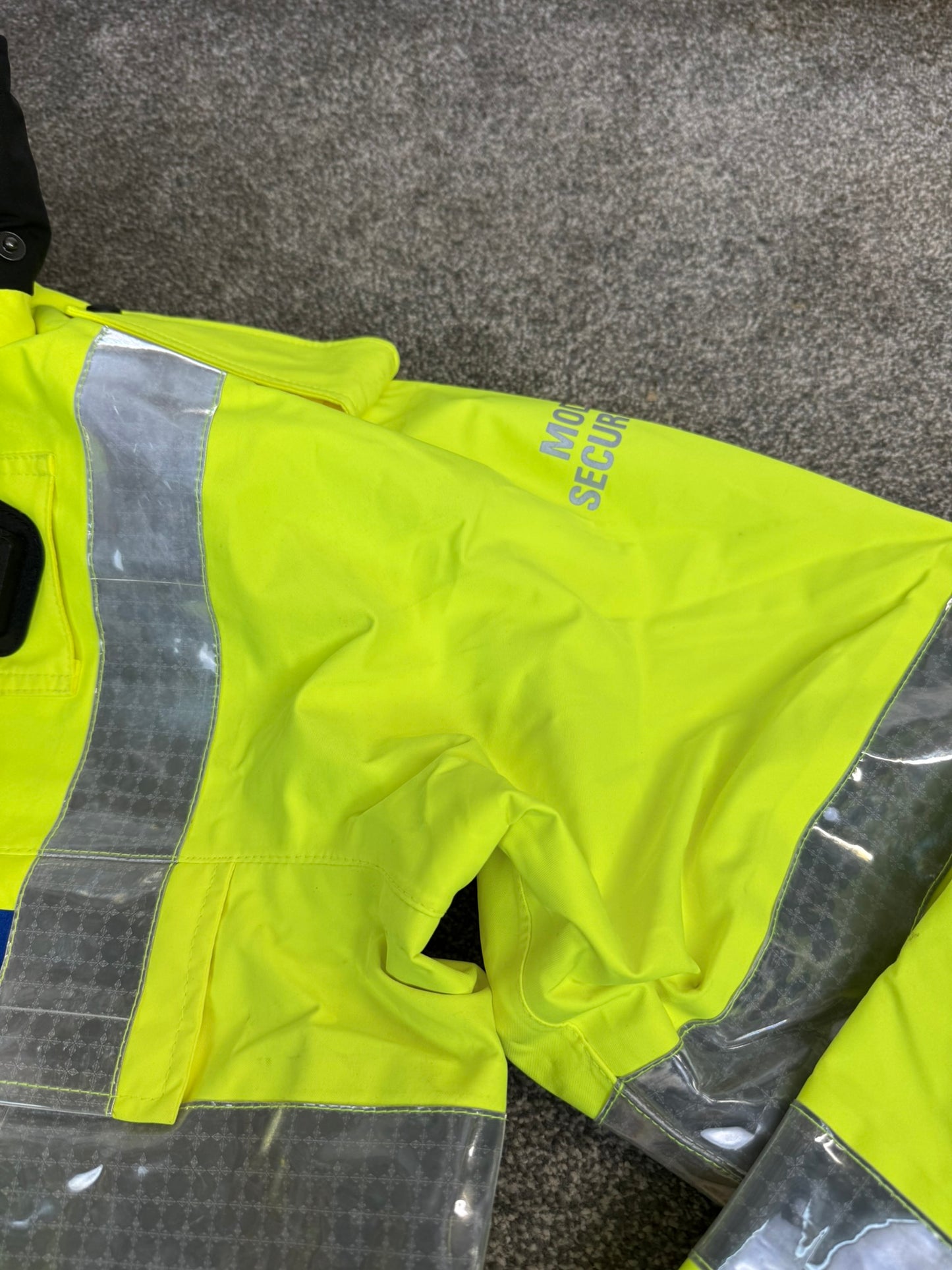 Ex MOD Security Waterproof Jacket Coat X Large - Film TV Uniform Display