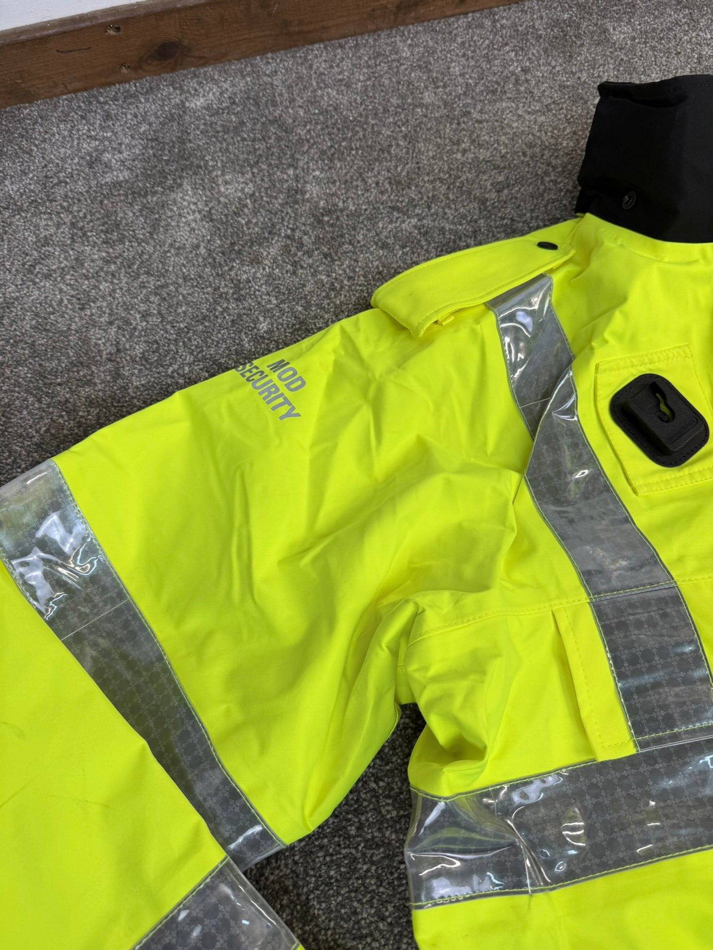 Ex MOD Security Waterproof Jacket Coat X Large - Film TV Uniform Display