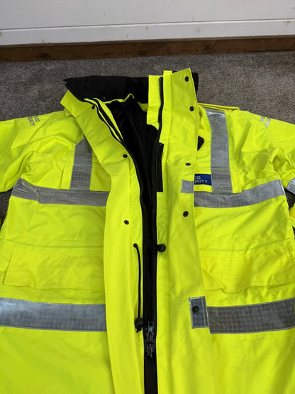 Ex MOD Security Waterproof Jacket Coat X Large - Film TV Uniform Display