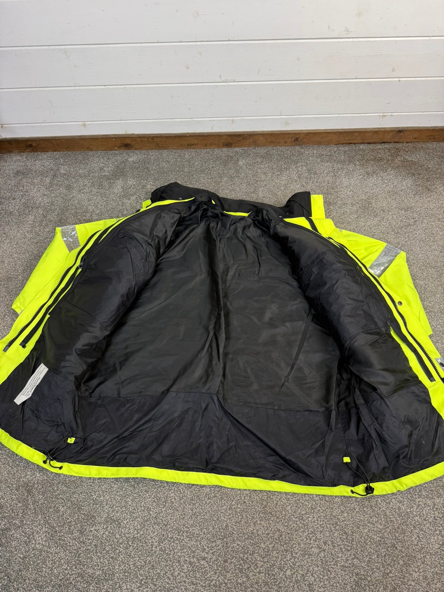 Ex MOD Security Waterproof Jacket Coat X Large - Film TV Uniform Display