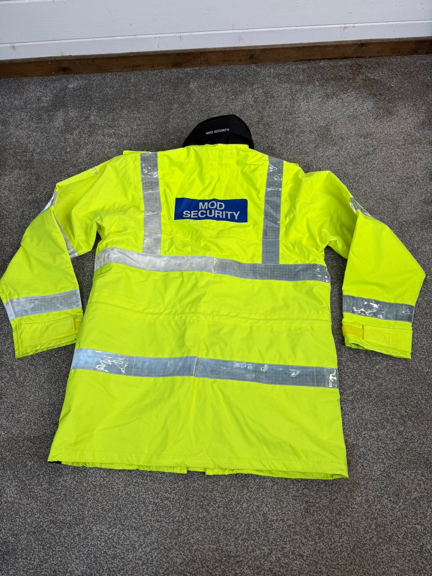 Ex MOD Security Waterproof Jacket Coat X Large - Film TV Uniform Display