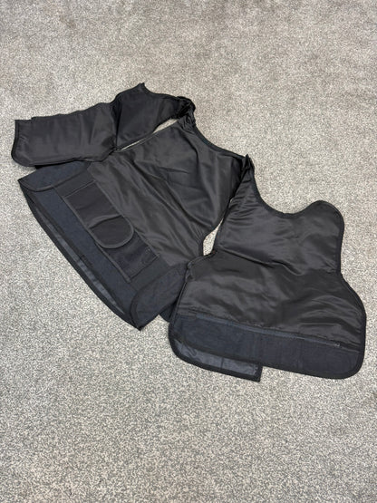 Ex Metropolitan Police Body Armour Cover BADGED - MEDIUM TV Film Uniform