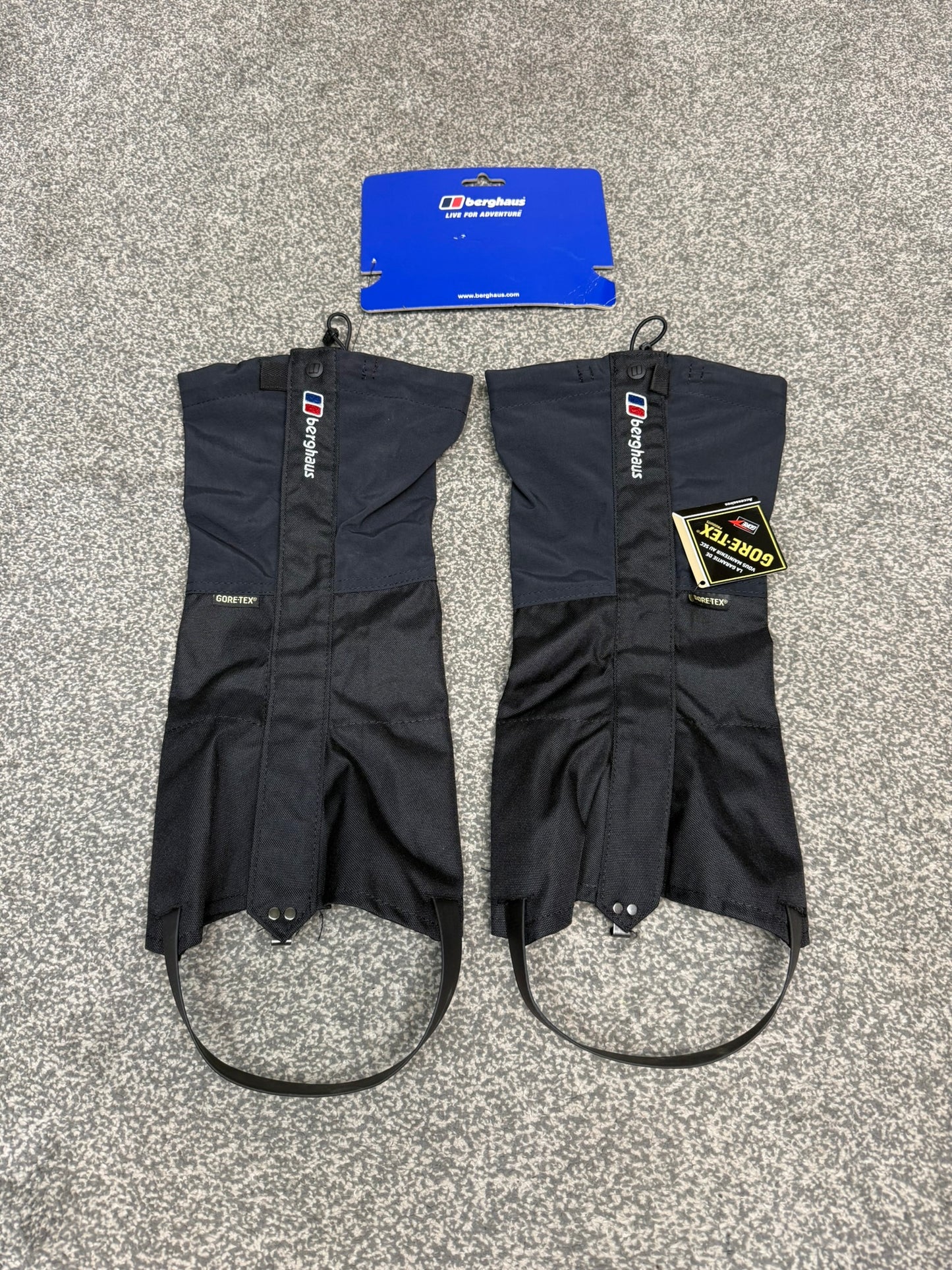 Berghaus Gore-Tex GTX Boot Gaiters - Black - L/XL Regular