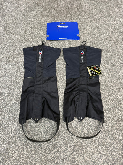 Berghaus Gore-Tex GTX Boot Gaiters - Black - L/XL Regular