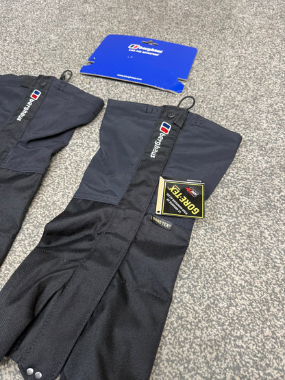 Berghaus Gore-Tex GTX Boot Gaiters - Black - L/XL Regular