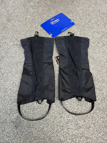 Berghaus Gore-Tex GTX Boot Gaiters - Black - L/XL Regular