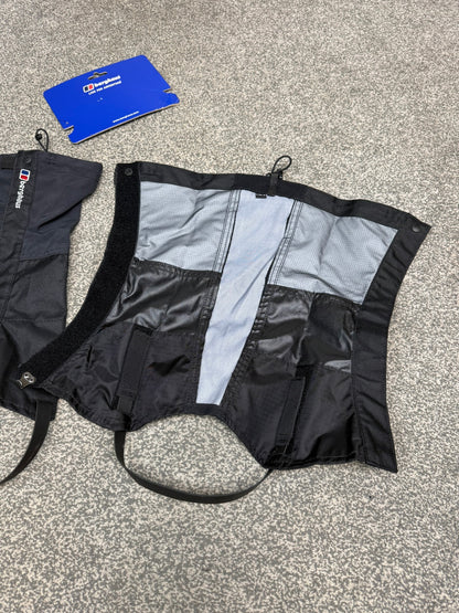 Berghaus Gore-Tex GTX Boot Gaiters - Black - L/XL Regular