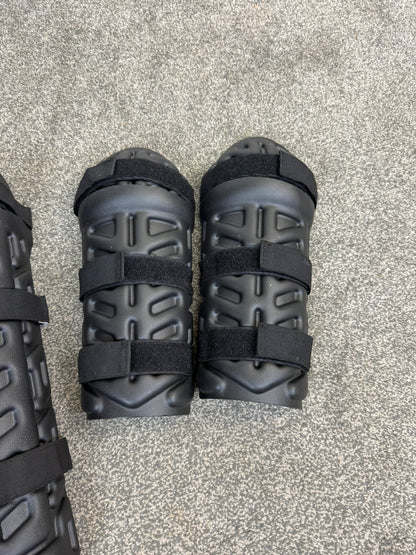 Ex Police Riot Guard Set Arm & Leg PAIRS Dog Handler Airsoft Paintball