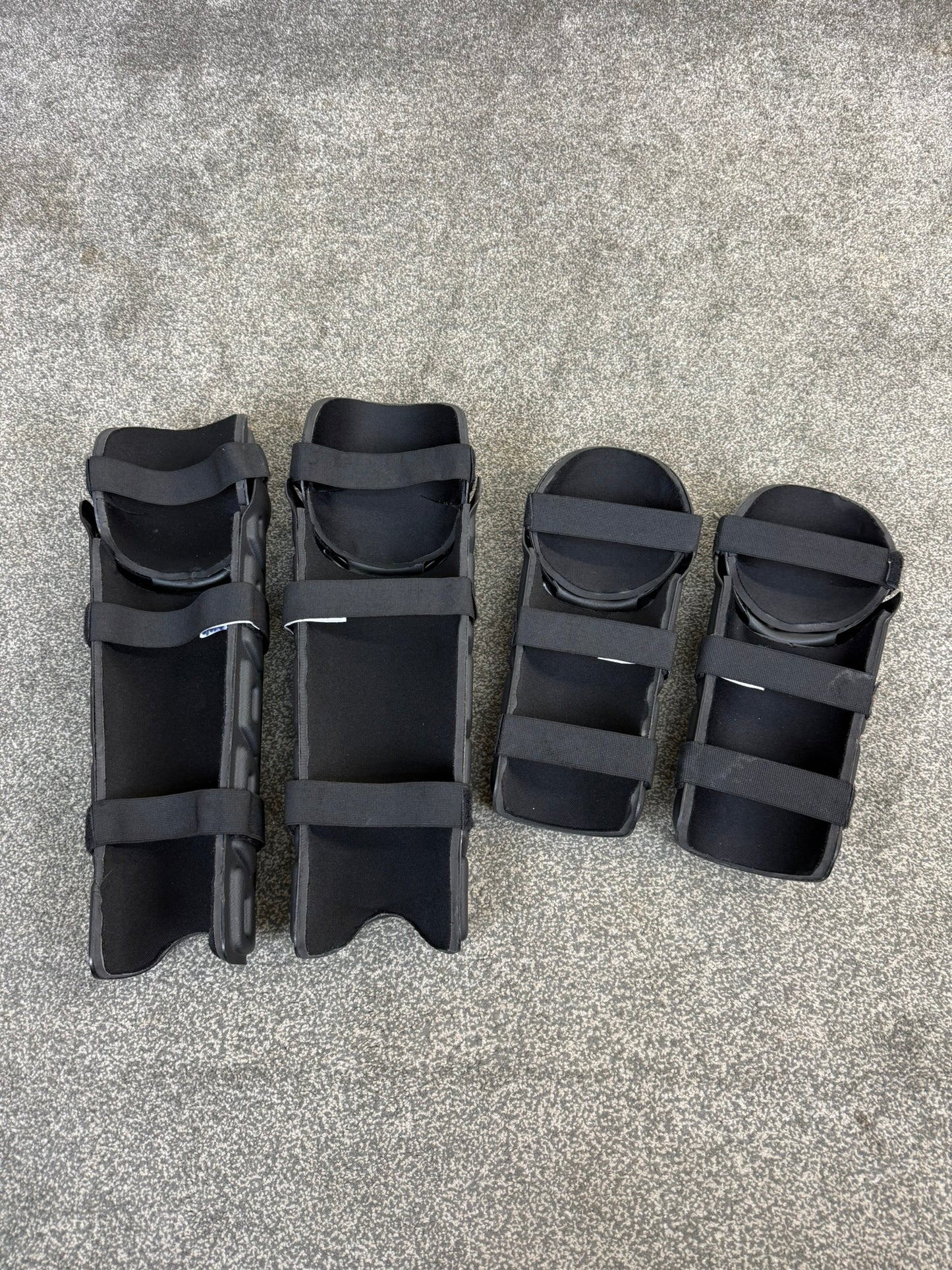 Ex Police Riot Guard Set Arm & Leg PAIRS Dog Handler Airsoft Paintball