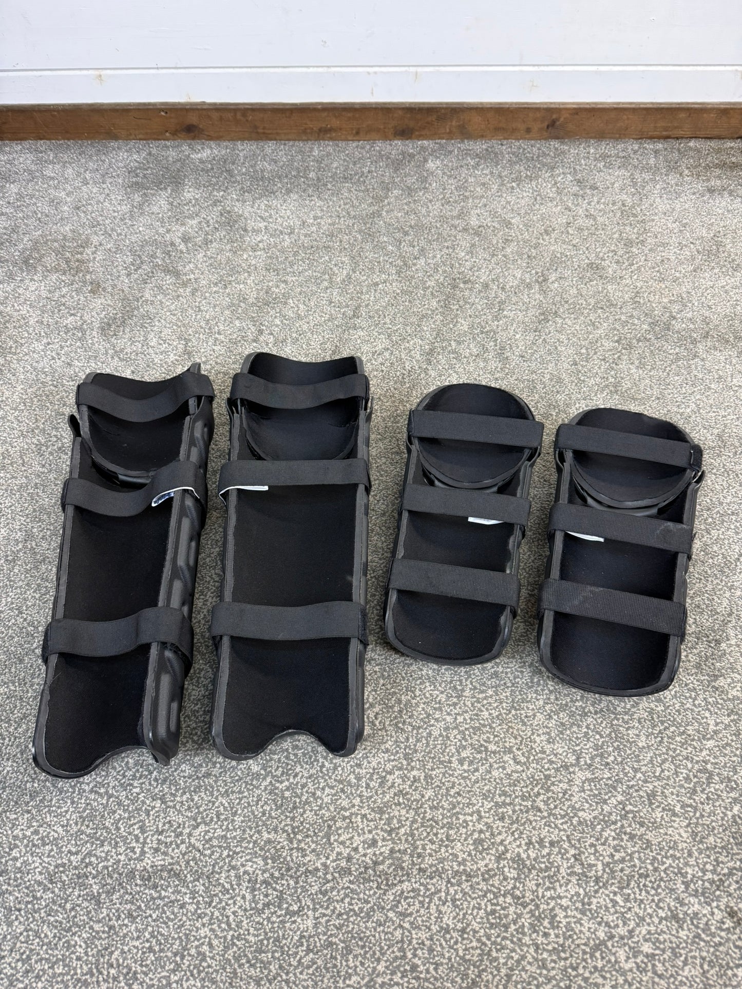 Ex Police Riot Guard Set Arm & Leg PAIRS Dog Handler Airsoft Paintball