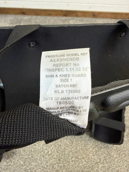 Ex Police Riot Guard Set Arm & Leg PAIRS Dog Handler Airsoft Paintball
