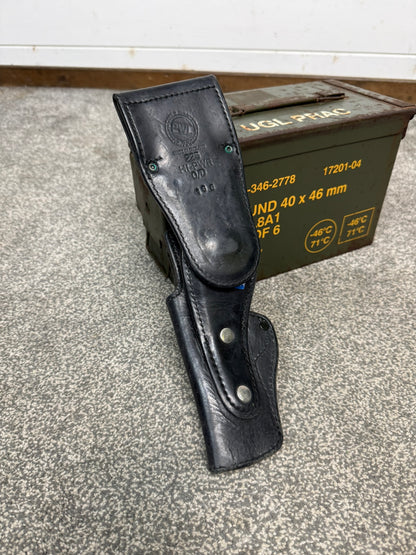 PWL L9A1 Browning Hi-Power 9mm Low Drop Leather Hip Holster