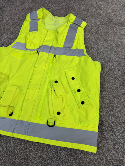 Ex Police Endura Hi Vis Utility Vest Equipment Vest XXL Security Patrol