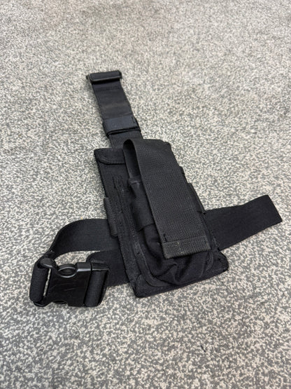 Ex Police Firearms ARV Drop Leg Ammo Pouch Pocket Holder ISP Airsoft Paintball