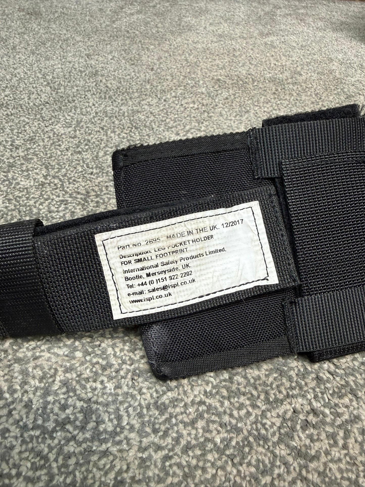 Ex Police Firearms ARV Drop Leg Ammo Pouch Pocket Holder ISP Airsoft Paintball