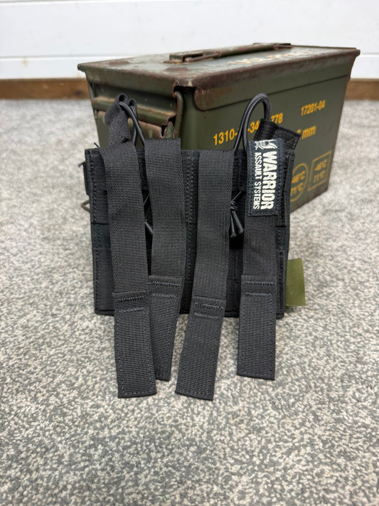 Ex Police MOLLE Warrior Assault Systems Double Open Mag Pouch
