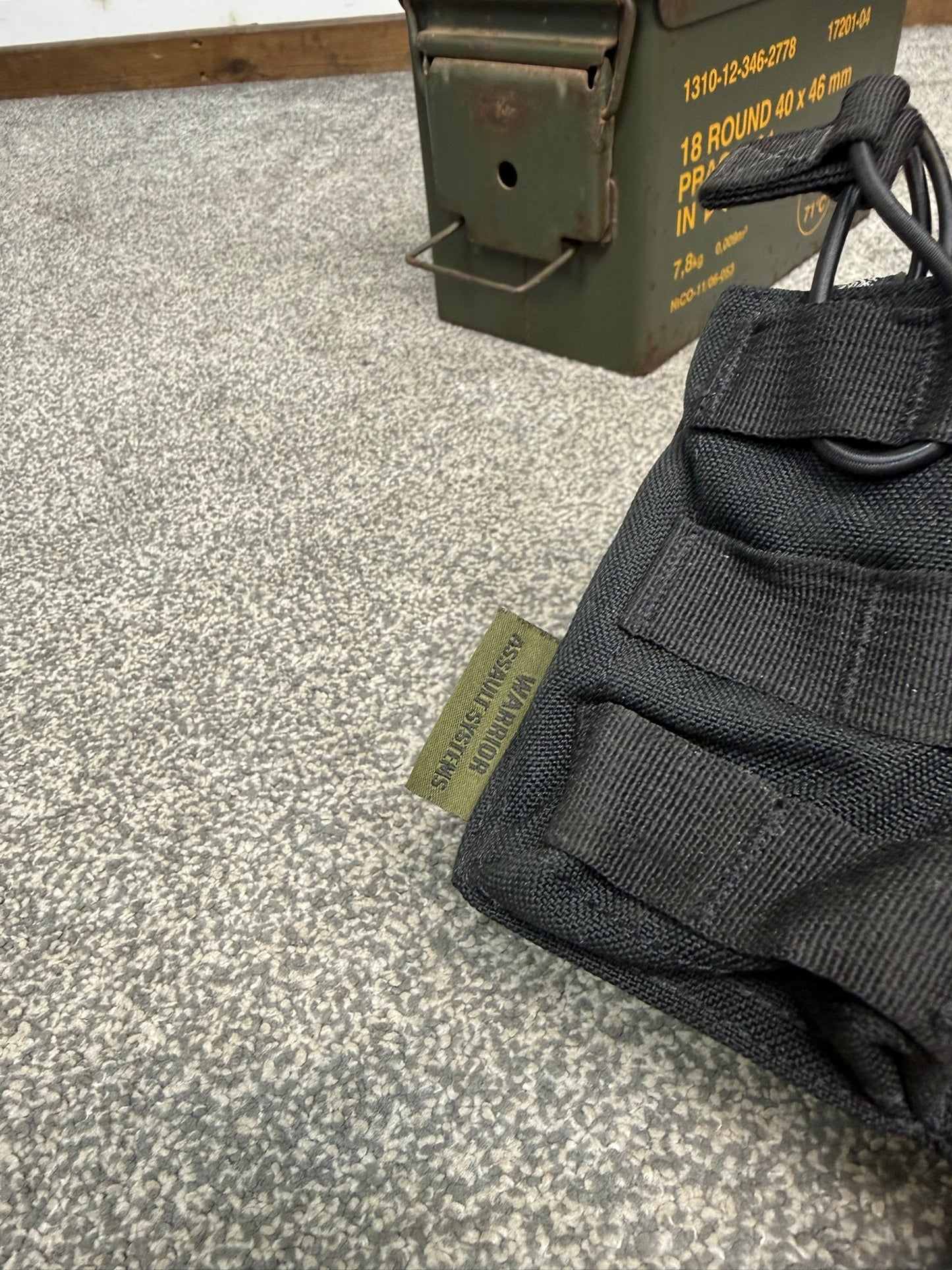 Ex Police MOLLE Warrior Assault Systems Double Open Mag Pouch