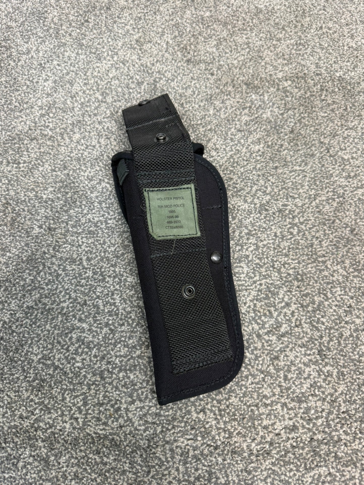 Ex MOD Police Pistol Holster Right Hand Black Tactical Airsoft