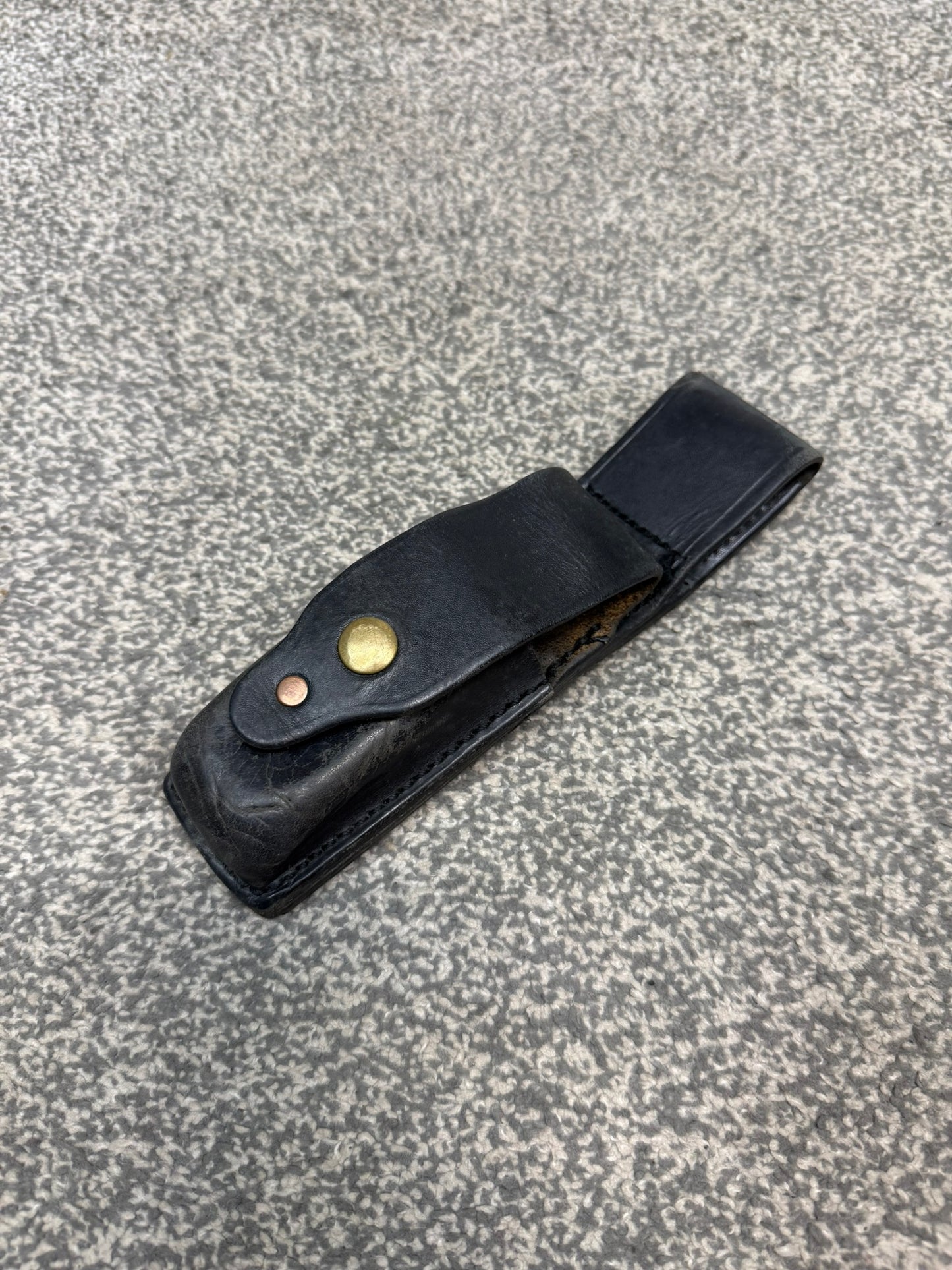 Ex Police PWL Leather Single Mag Ammo Belt Pouch 637