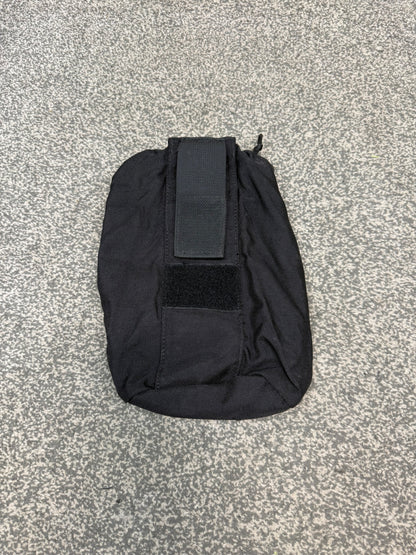 Ex Police Ammo Dump Bag Drop Pouch Fold Up For Belt Black