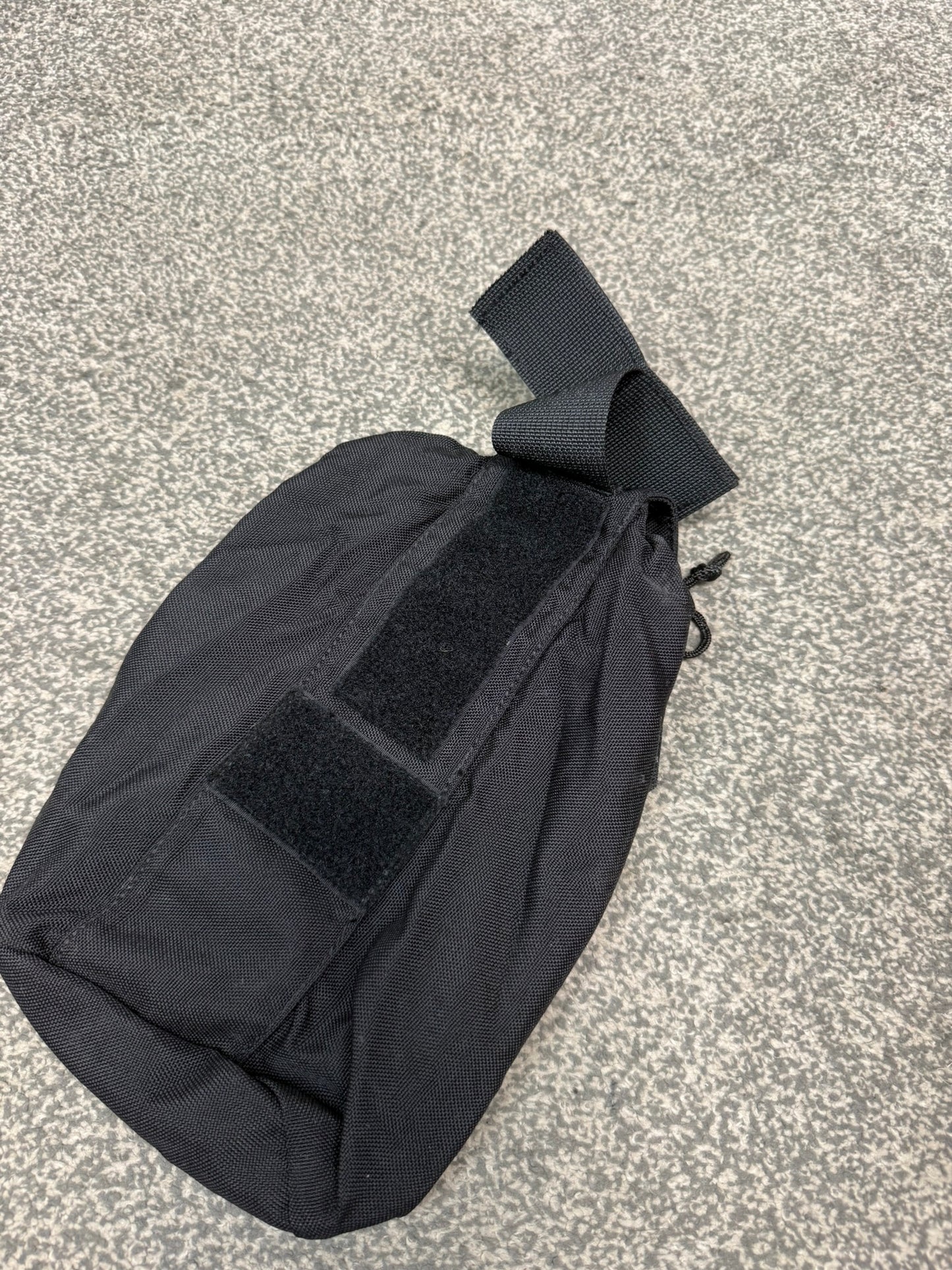 Ex Police Ammo Dump Bag Drop Pouch Fold Up For Belt Black