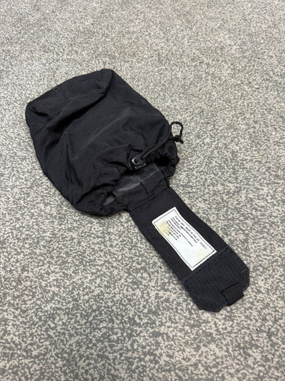 Ex Police Ammo Dump Bag Drop Pouch Fold Up For Belt Black