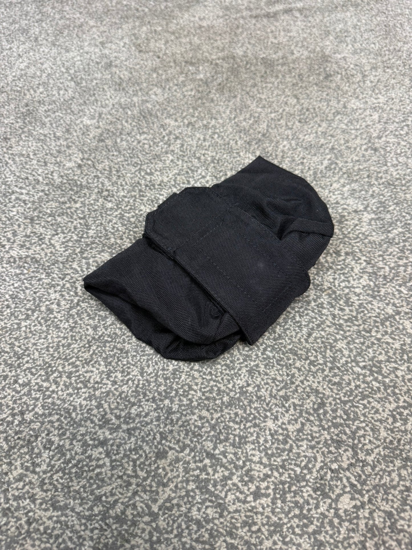Ex Police Ammo Dump Bag Drop Pouch Fold Up For Belt Black
