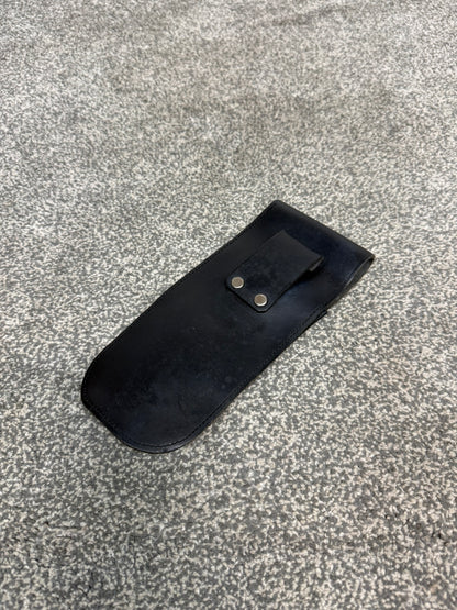 Ex Police Leather Rigid Handcuff Cuff Holder Belt Pouch Airsoft Security