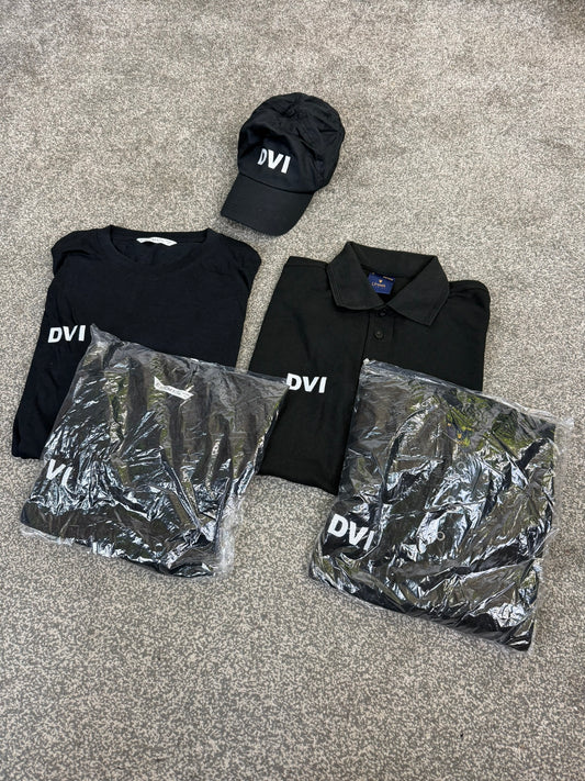 Ex Police DVI T-Shirts Polo Shirt Cap Job Lot Collector Display Film