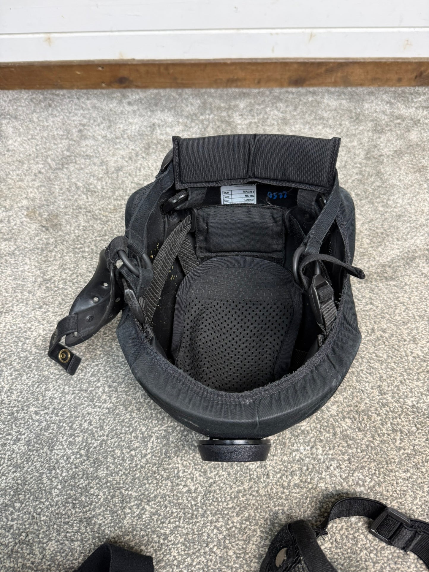 Ex Police MACH 3 Ballistic Helmet NIJ IIIA - LARGE + Goggles + Mask