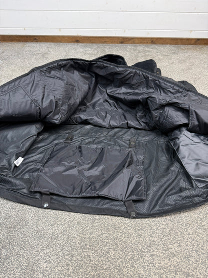 Ex Police Arktis Black Combat Smock Jacket With Liner LARGE Dog Handler Security - VGC
