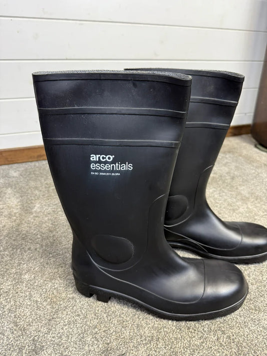 Ex Police Arco Wellington Boots Steel Toe Cap Safety Wellies UK 11